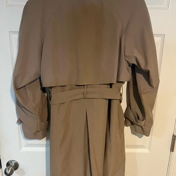 ANDREA FENZI Brown Trench Coat - Picture 2 of 5